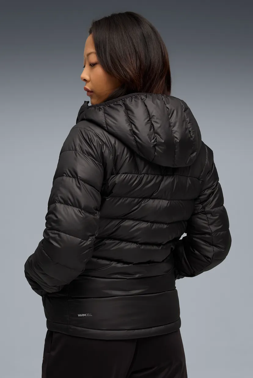 Женский черный пуховик PACKLITE Hooded Down Jacket Women 3