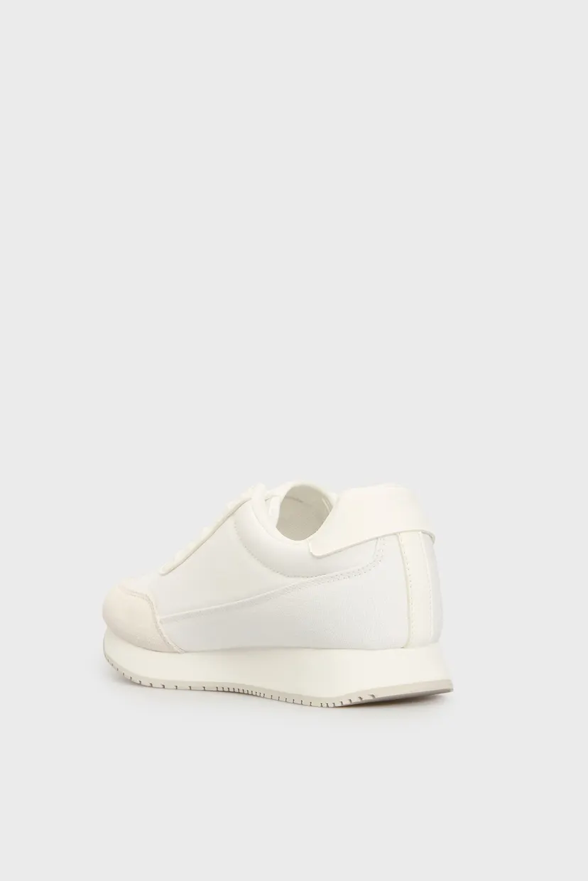 Жіночі білі кросівки RETRO RUNNER LOW LACEUP CANVAS 5