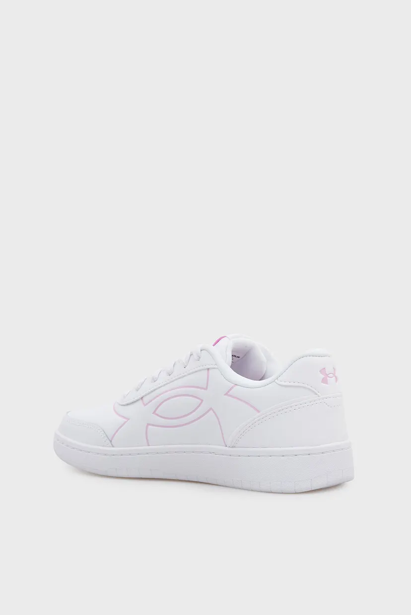 Жіночі білі шкіряні снікерси UA W Tempo 5