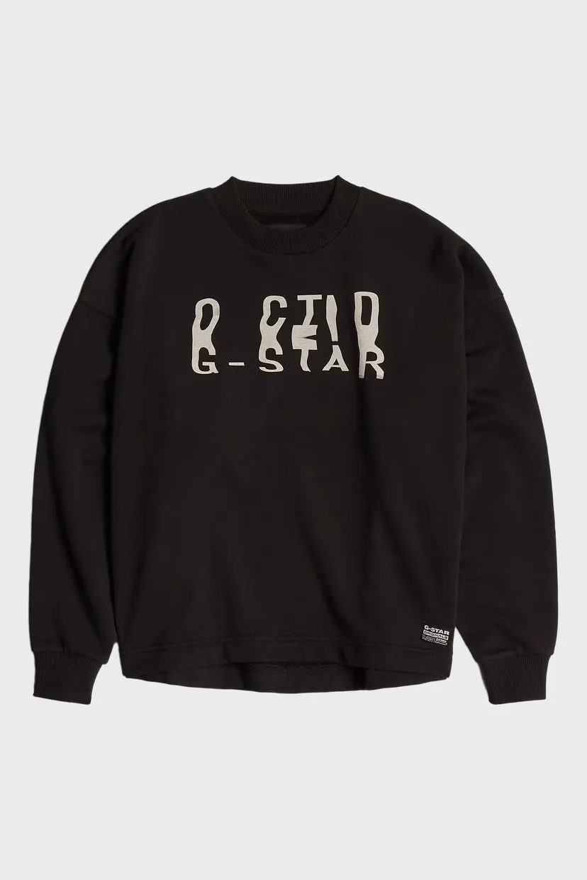 Жіночий чорний світшот Chroma gr loose sw wmn 7