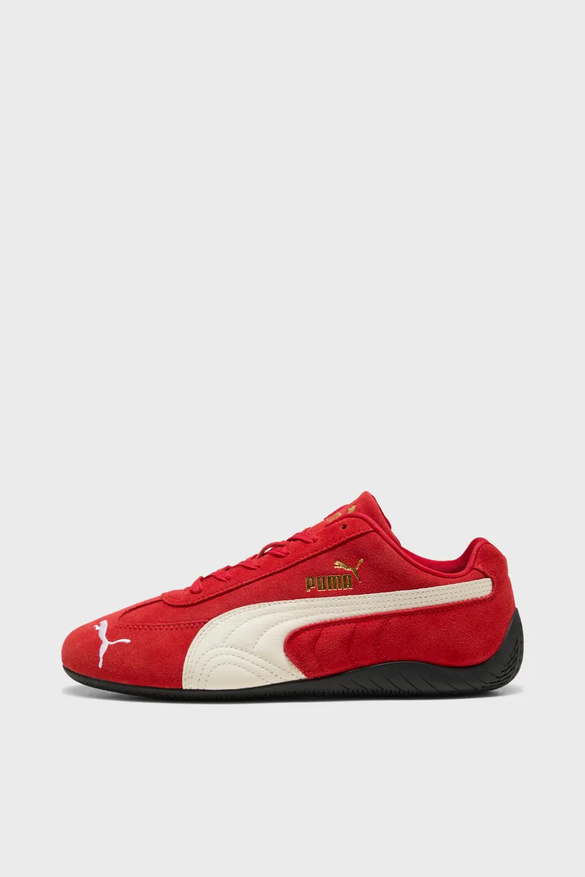 Красные замшевые кроссовки Speedcat Sneakers Unisex 4