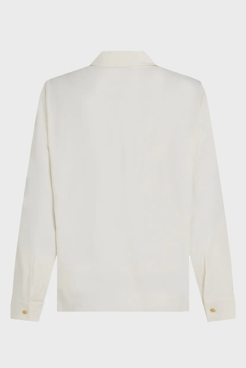 Жіноча біла блуза SOFT VISCOSE REGULAR LS 6