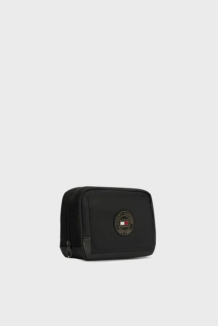 Чоловічий чорний несесер TH TEXTURE BLOCK WASHBAG 3