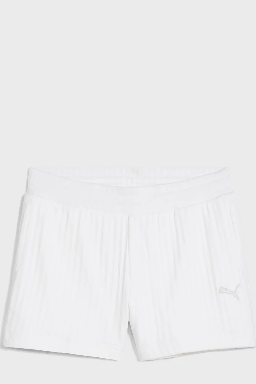 Женские белые шорты WARDROBE ESS 4