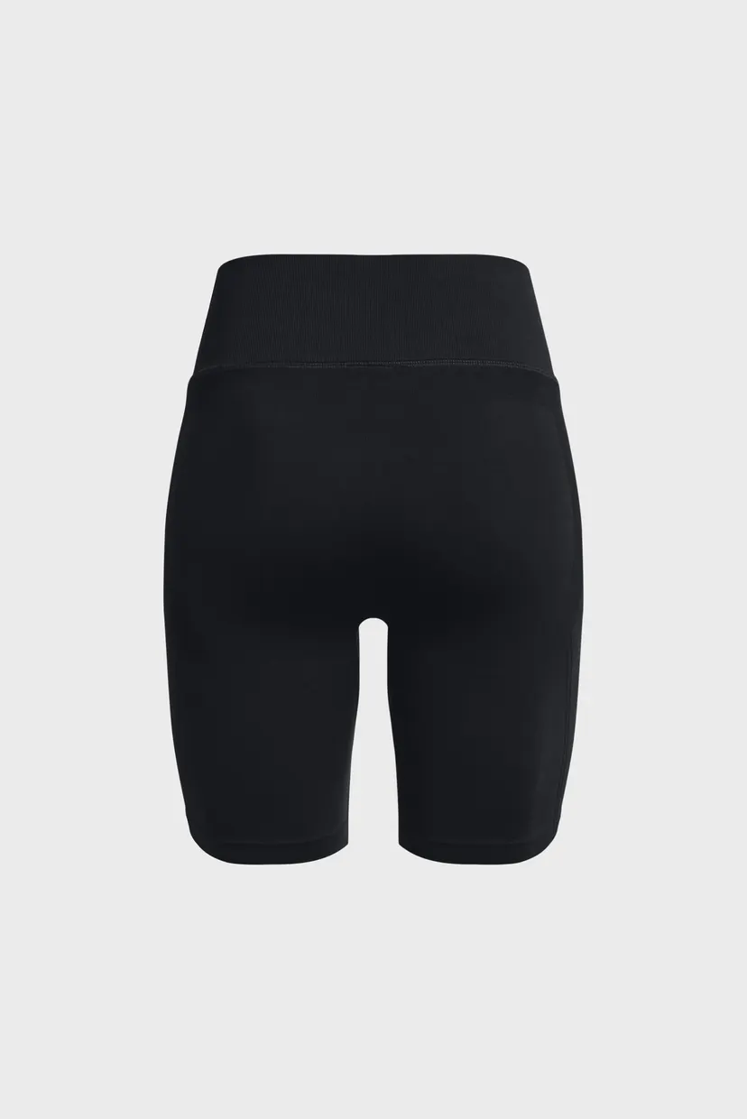 Женские черные велосипедки UA Train Seamless Short 5