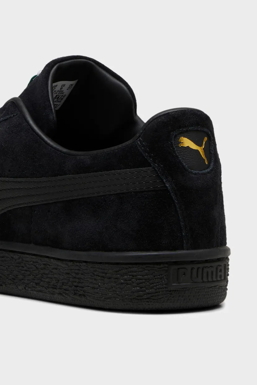 Черные замшевые сникерсы Suede Classic Sneakers Unisex 6