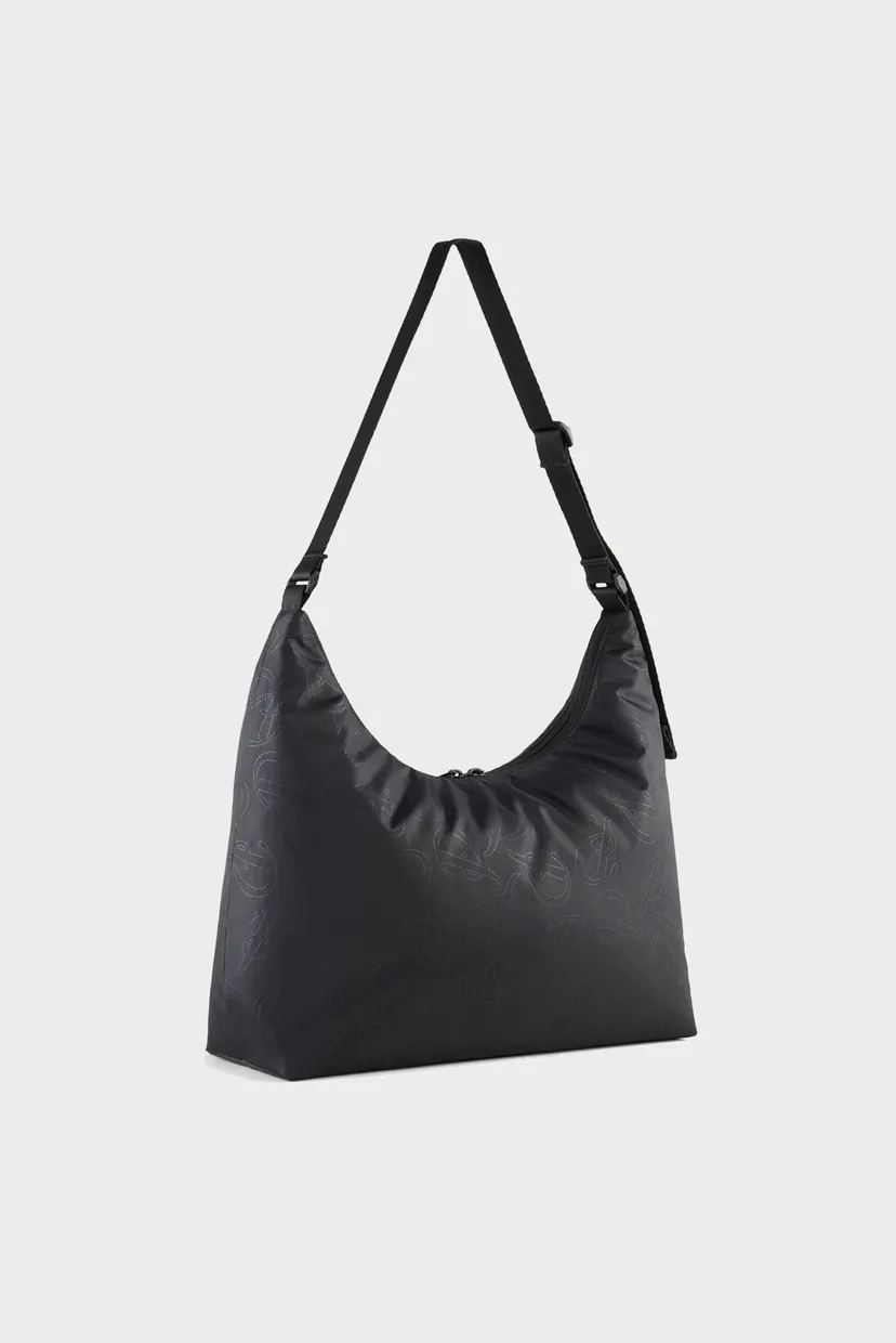 Жіноча чорна сумка POP 7.5L Slouchy Hobo Bag 3