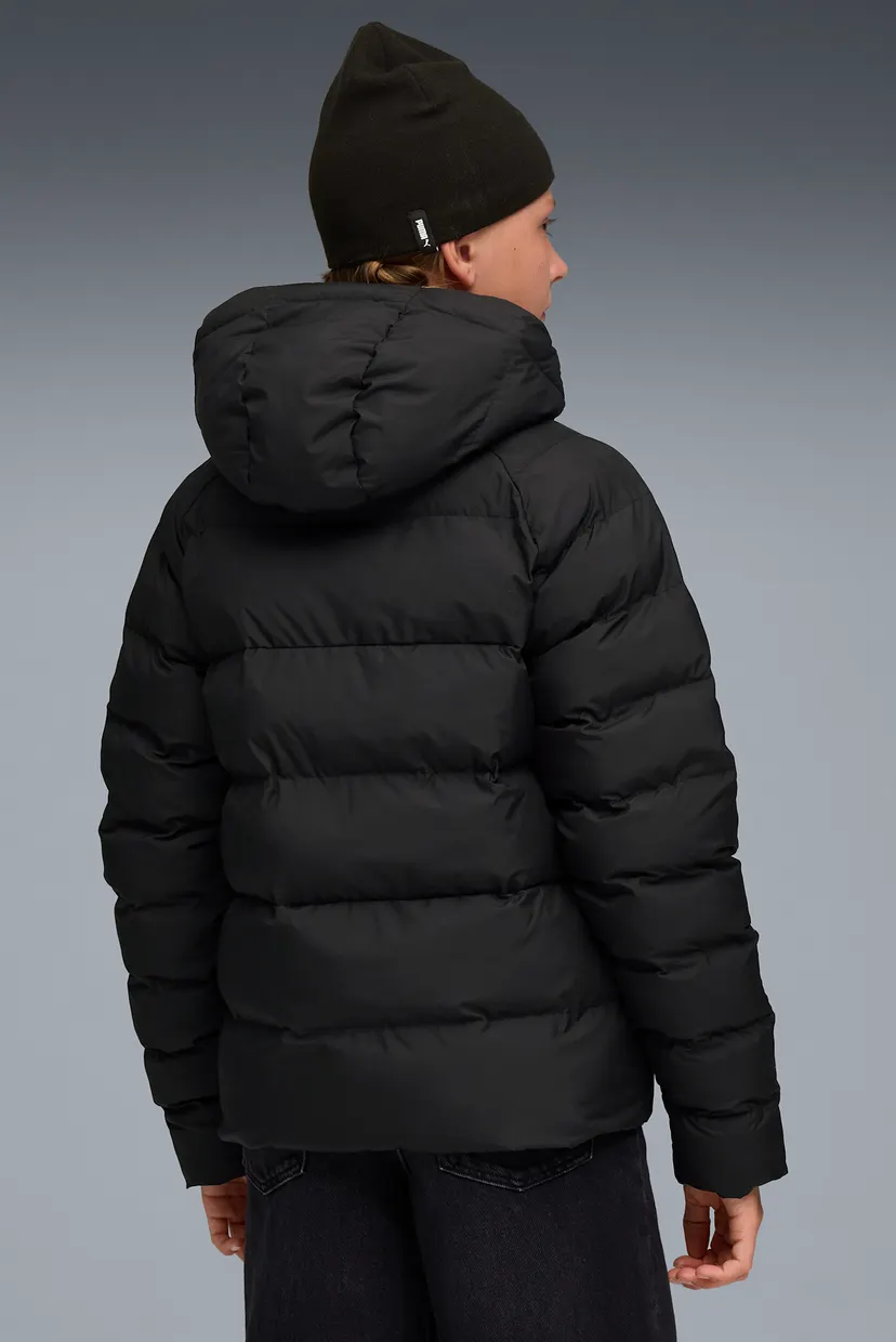 Дитяча чорна куртка Hooded Puffer Jacket Youth 5