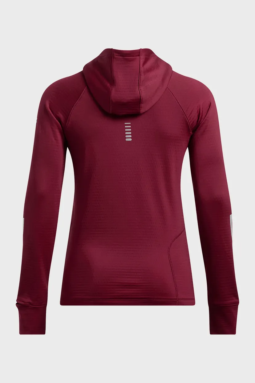 Жіноче бордове худі UA LE CW Balaclava Hoodie 5