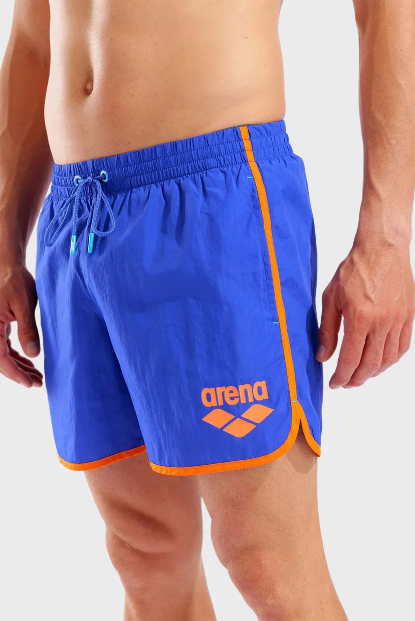 Чоловічі сині плавальні шорти BIG LOGO BORDERS BEACH SHORT 4