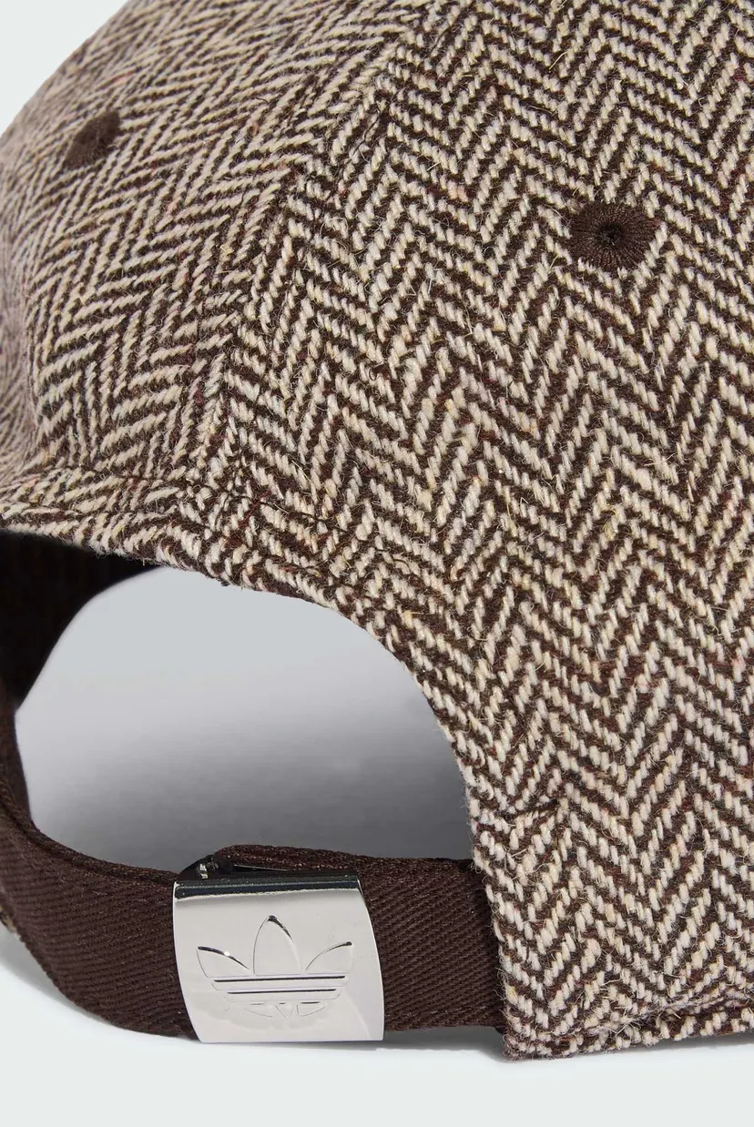 Коричнева кепка ADIDAS ORIGINALS TWEED 4