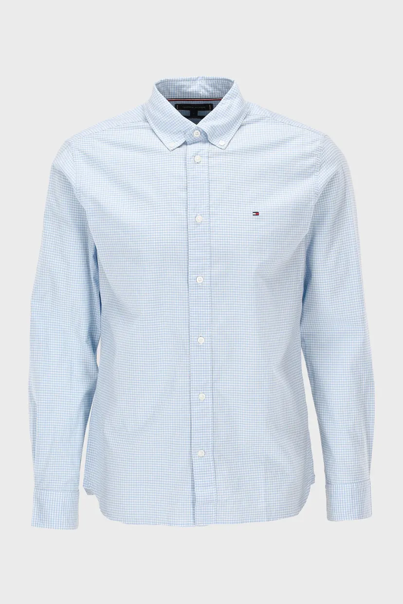 Чоловіча картата сорочка NAT. SOFT FLEX GINGHAM RF 6