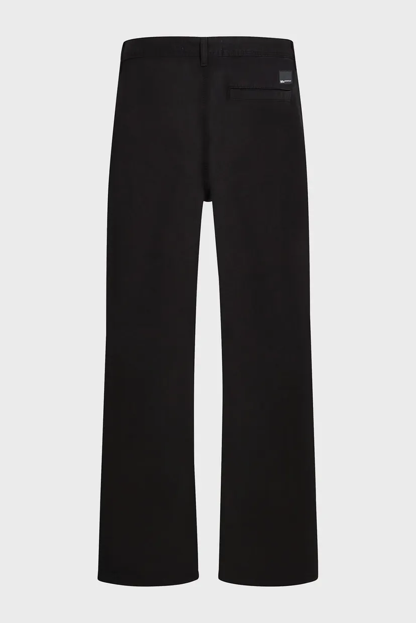 Мужские черные брюки relaxed chino 6