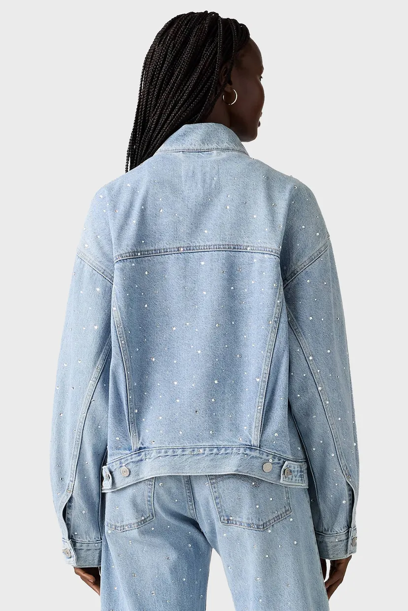 Женская голубая джинсовая куртка Levi's® A1743;0145 — MD-Fashion