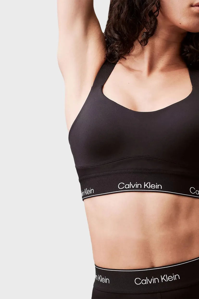 Женский черный топ Sports Bra High Support 5