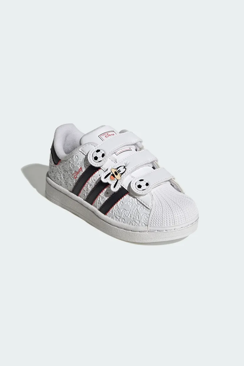 Детские белые сникерсы ADIDAS DISNEY SUPERSTAR II COMFORT CLOSURE 4