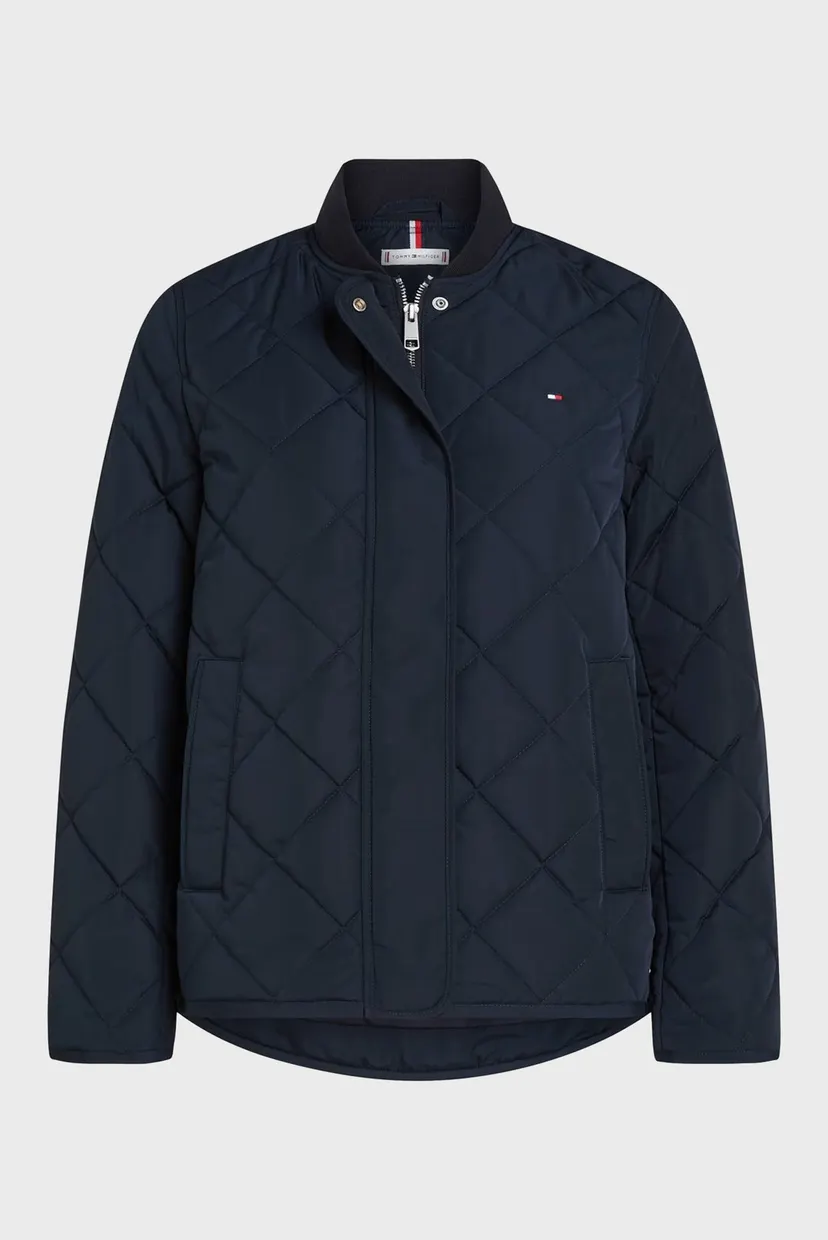 Женский темно-синий бомбер LW QUILTED BOMBER JACKET 5