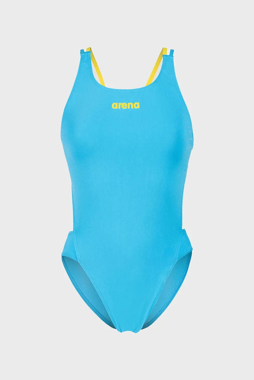 Жіночий блакитний купальник SWIMSUIT TECH MULTI SOLID 7