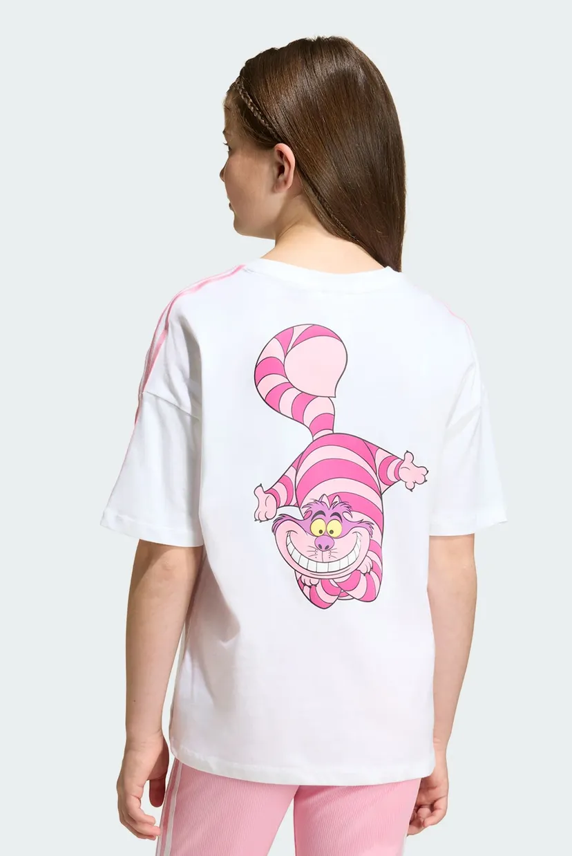 Детская белая футболка ADIDAS DISNEY LOOSE BATWING 3