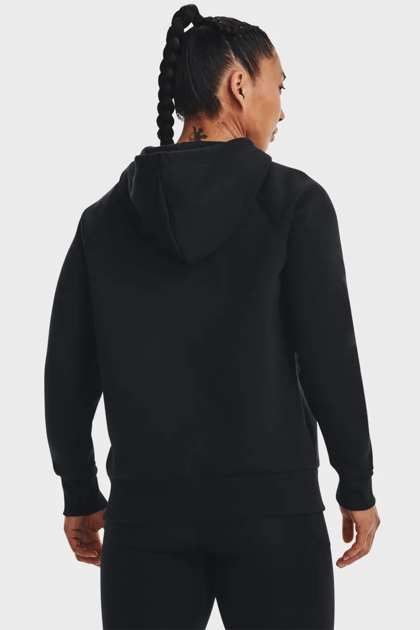 Жіноче чорне худі UA Rival Fleece Hoodie 3