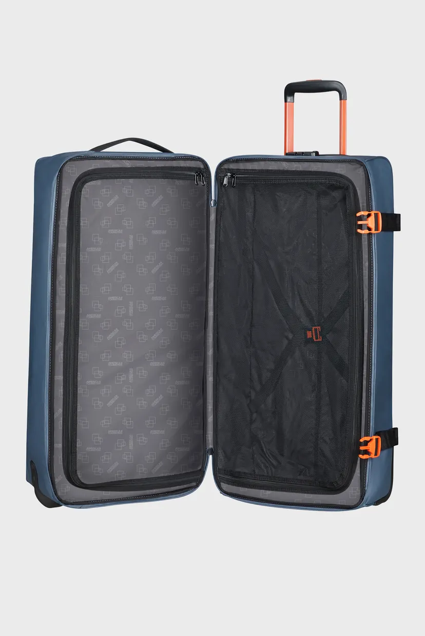 Синий чемодан 78,5 см URBAN TRACK NAVY/ORANGE 5