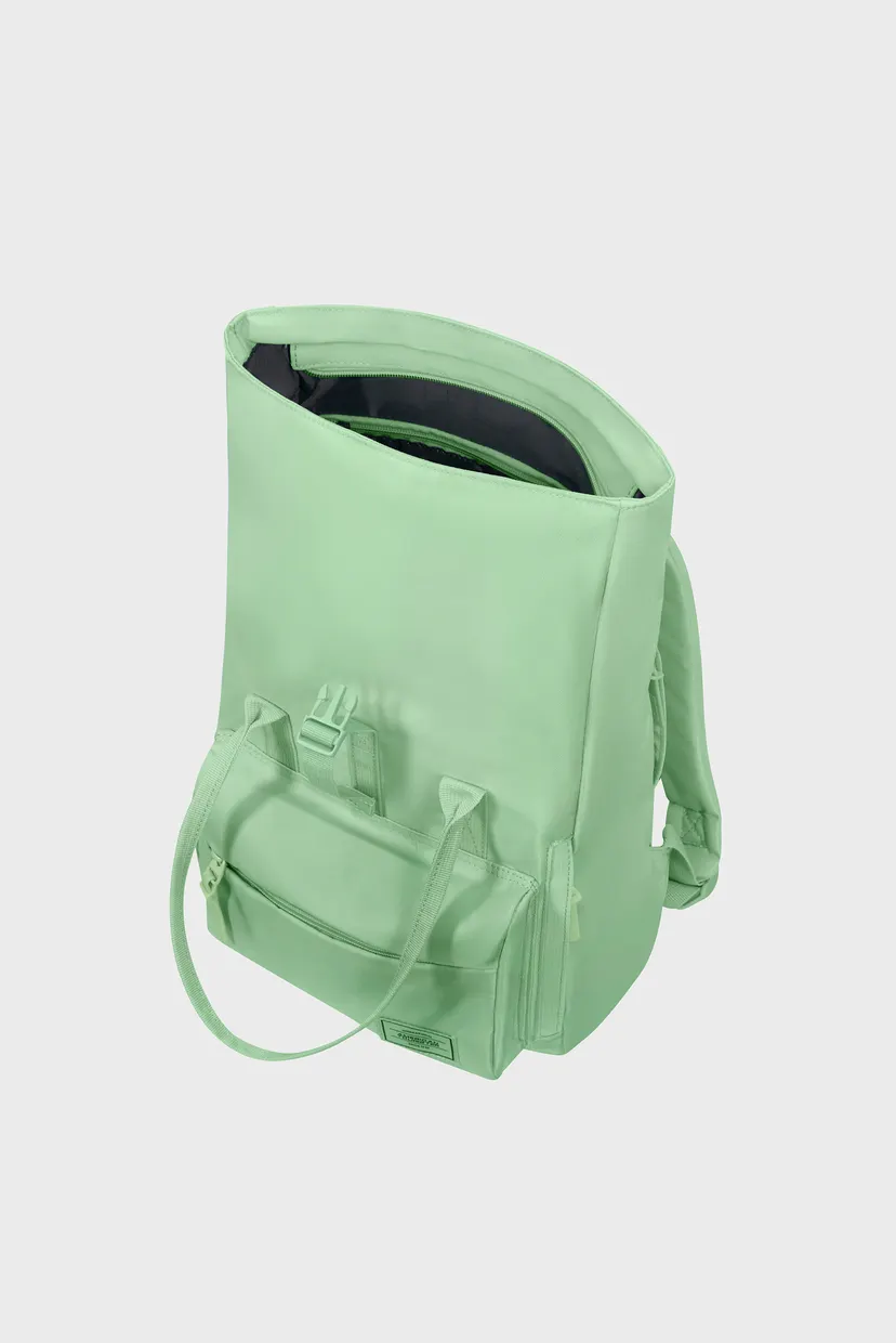 Жіночий м'ятний рюкзак URBAN GROOVE PASTEL GREEN 5
