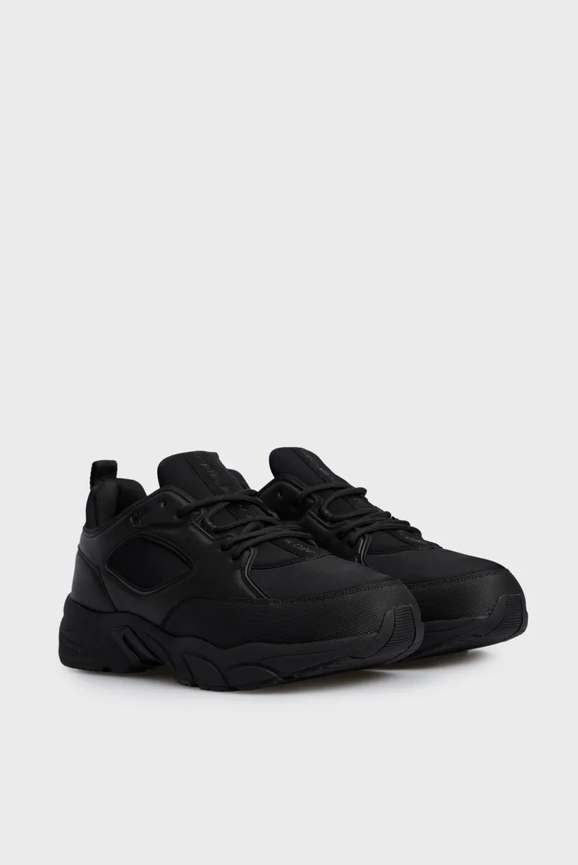 Мужские черные кроссовки RETRO TENNIS LOW LACEUP MTL 3