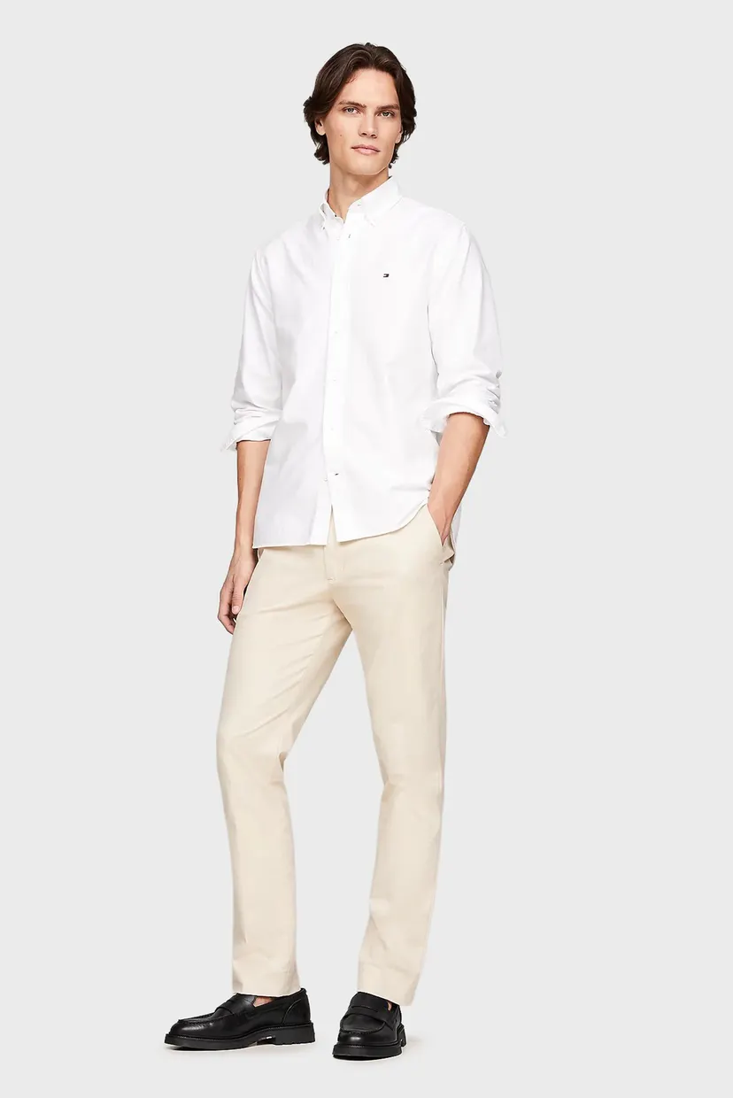 Мужские черные кожаные лоферы HILFIGER COMFORT LWT LTH LOAFER 6