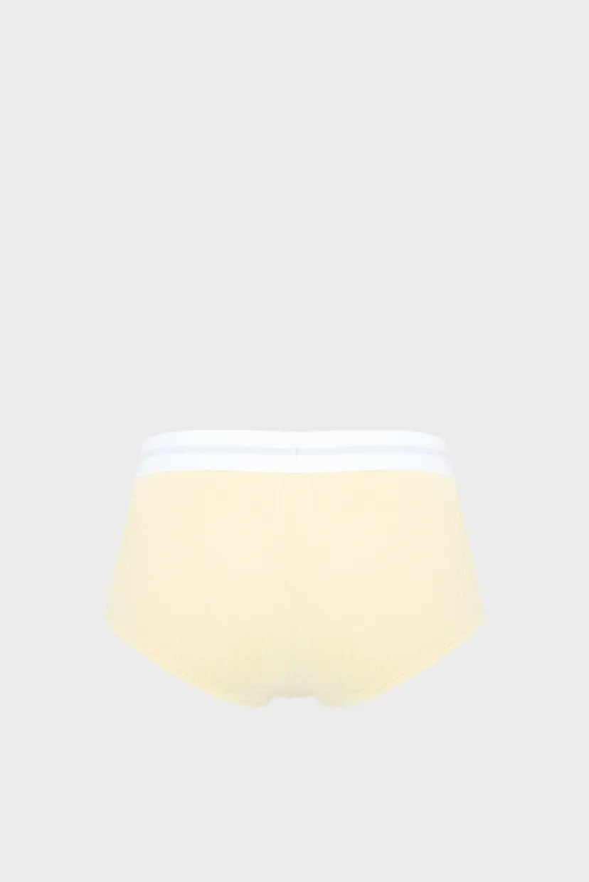 Жіночі жовті трусики BOYSHORT 7