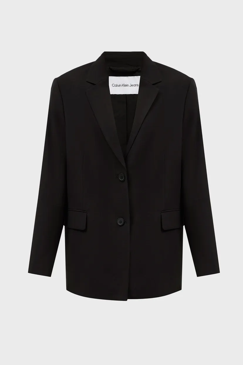 Женский черный жакет VISCOSE BLAZER 5
