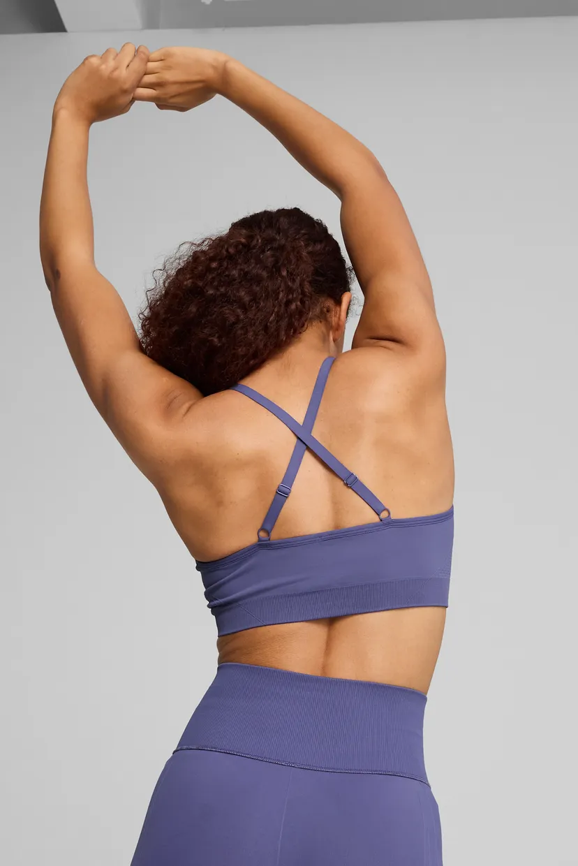 Женский синий топ MOVE SHAPELUXE SEAMLESS BRA 3