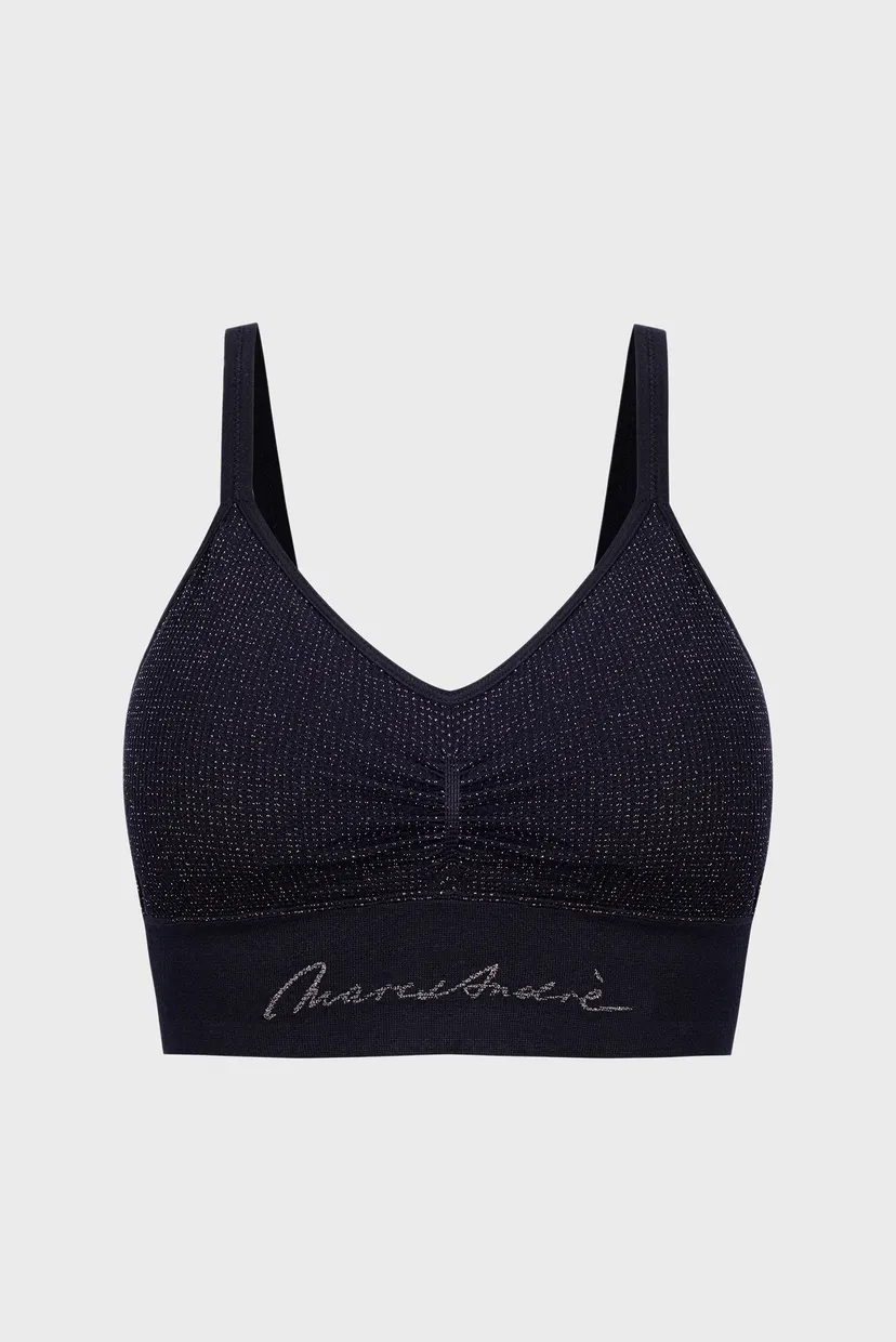 Женский черный бюстгальтер 6