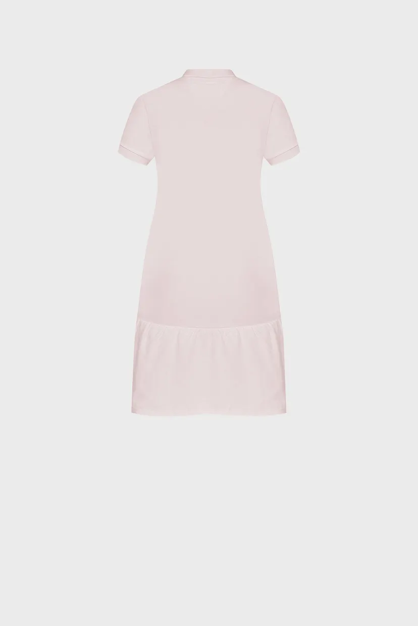 Детское пудровое платье ESSENTIAL POLO DRESS S/S 5