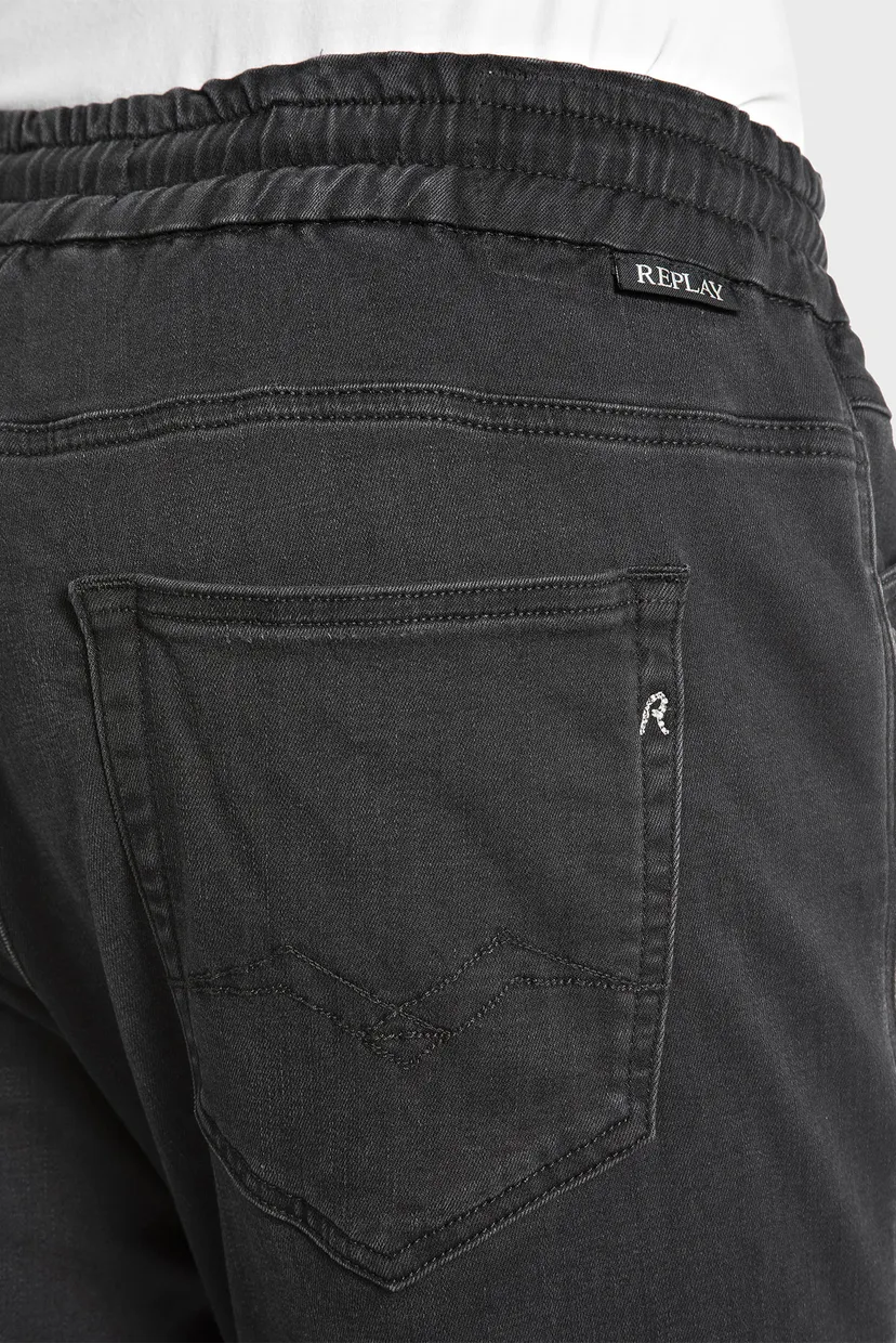 Чоловічі чорні джинси 7