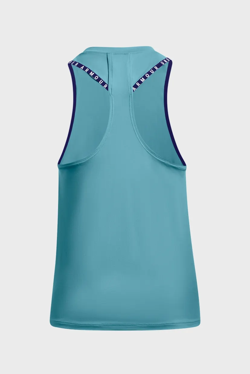 Женская синяя майка Knockout Novelty Tank 6