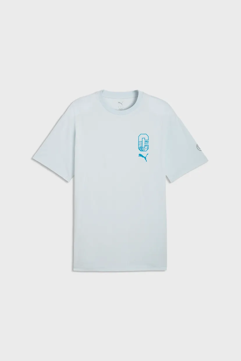 Чоловіча блакитна футболка Manchester City ftblCulture Relaxed Tee Men 4