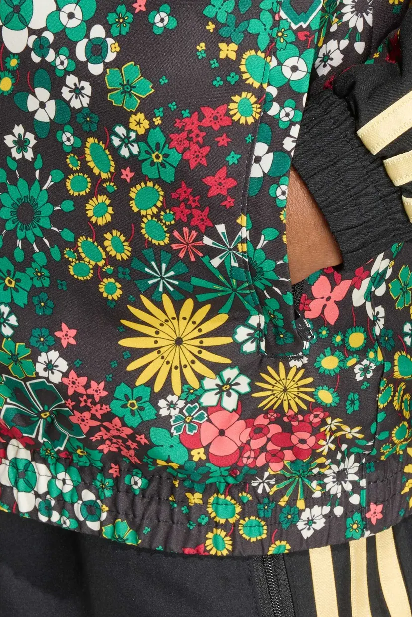 Дитяча чорна спортивна кофта з візерунком adidas Originals x Liberty London 4