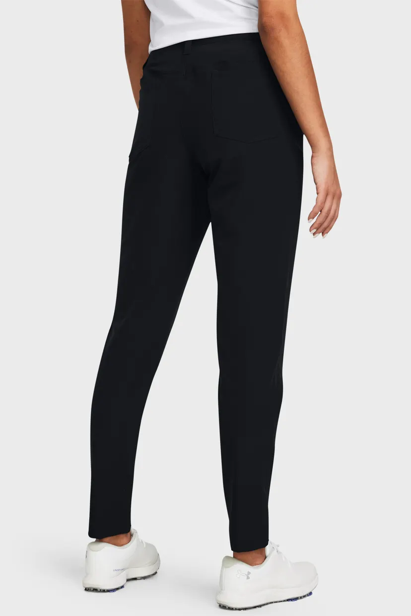 Женские черные спортивные брюки UA CGI Links 5 Pocket Pant 3