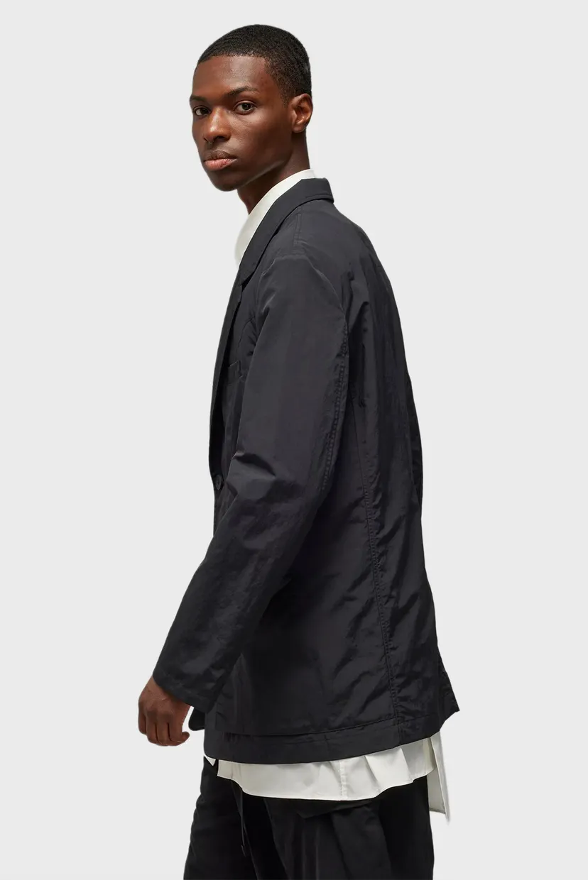 Чорний блейзер Y-3 Crinkle Nylon (унісекс) 3