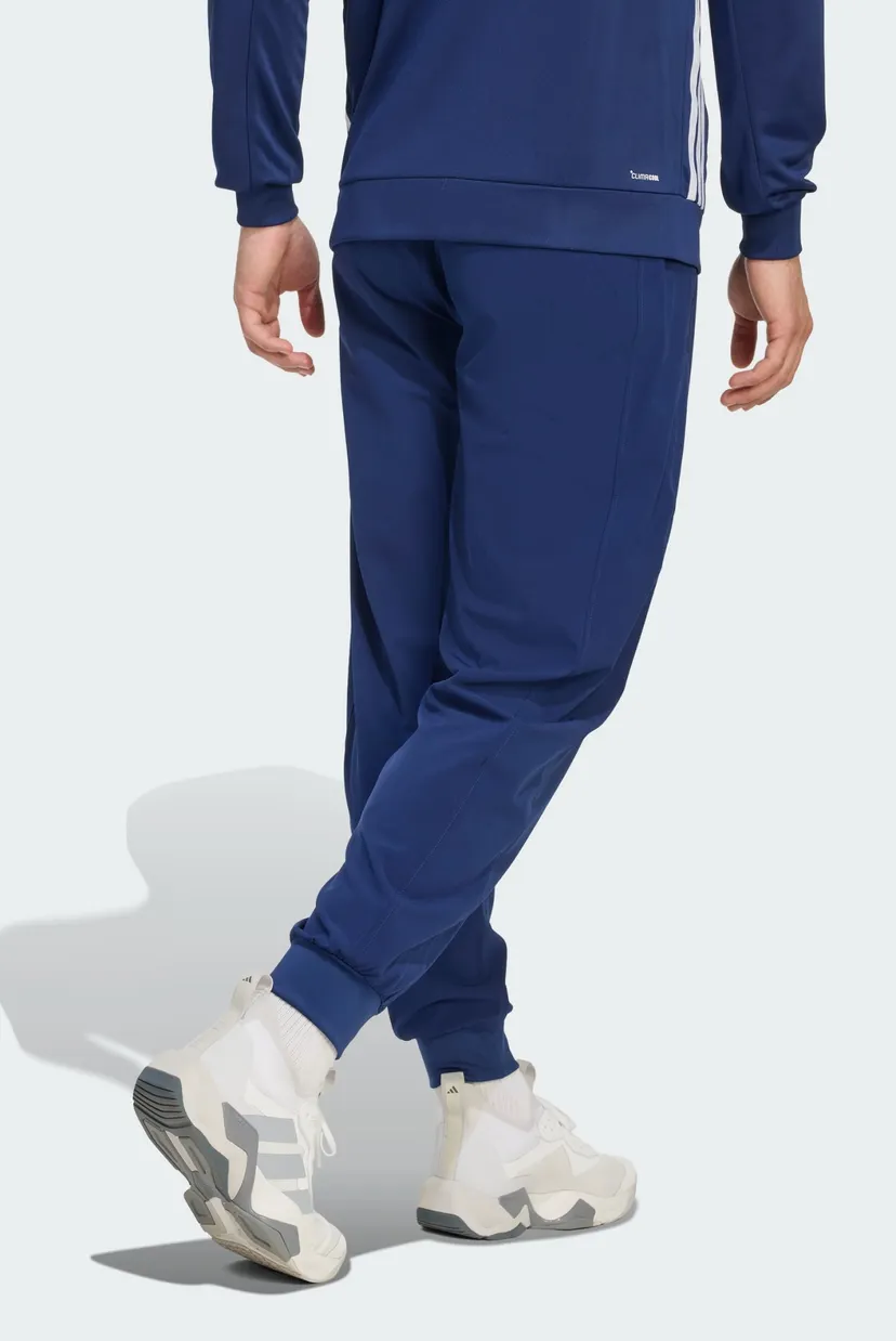 Мужские синие спортивные брюки WORKOUT ESSENTIALS FLEX WOVEN