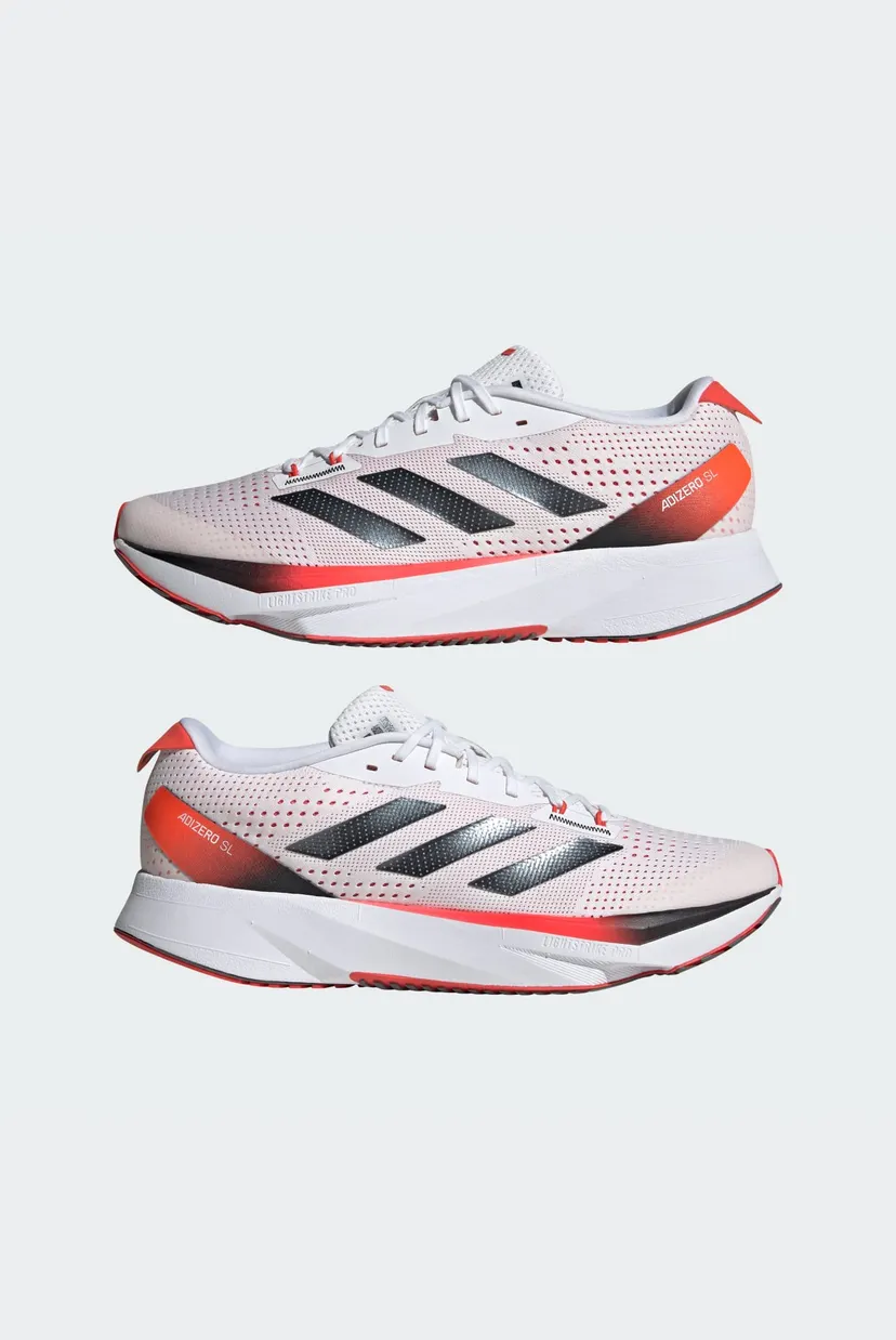 Мужские белые кроссовки ADIDAS ADIZERO SL 7
