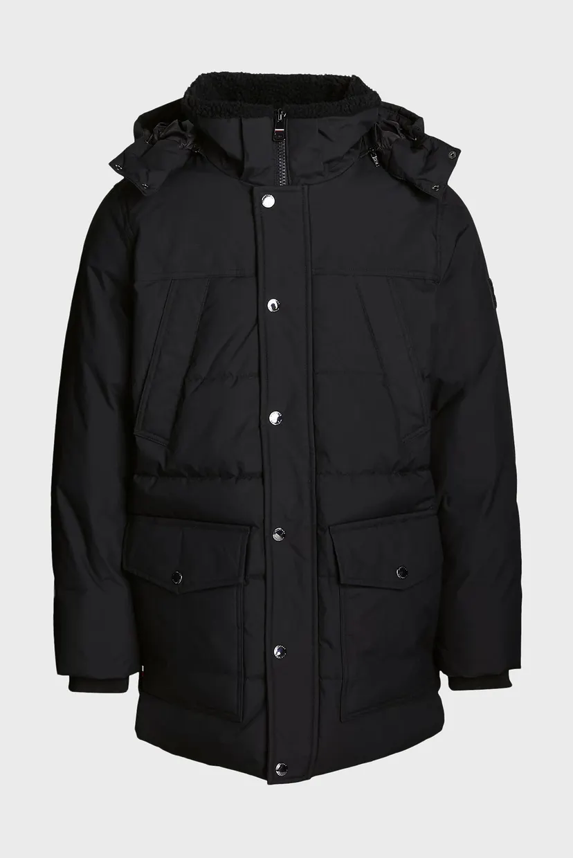 Чоловіча чорна парка ROCKIE UTILITY PARKA 5