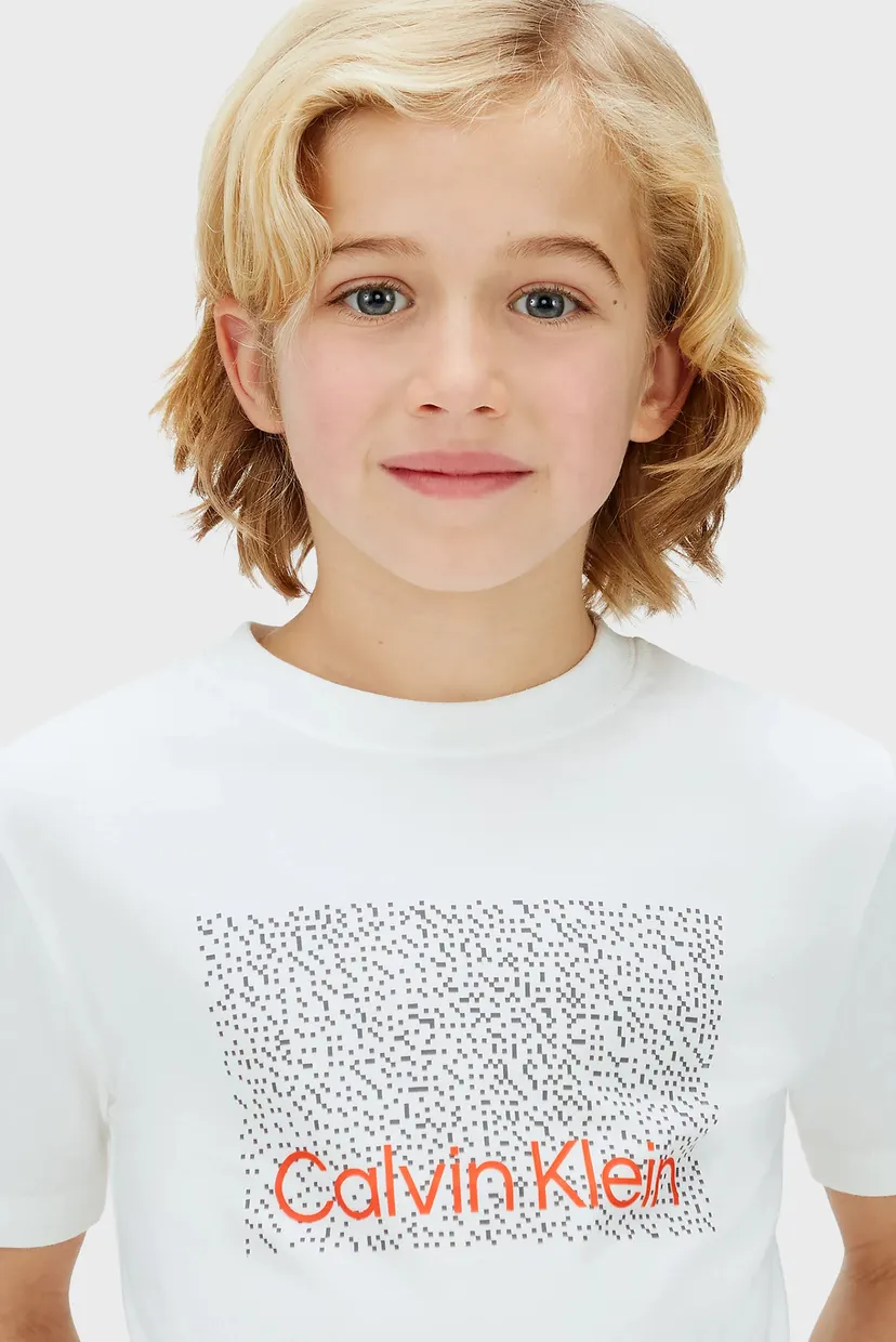 Дитяча біла футболка PERFORATION SS 4