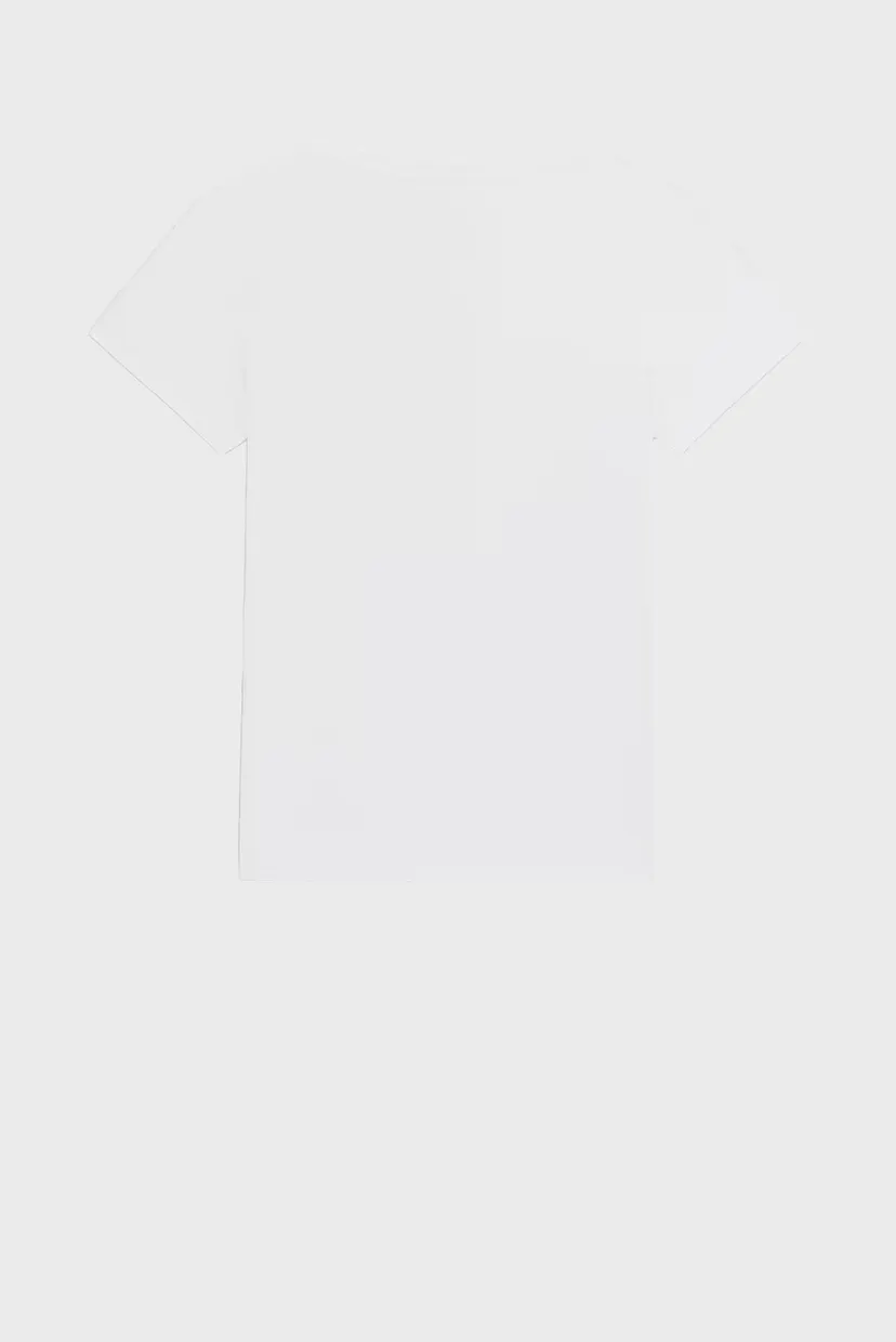 Детская белая футболка MICRO MONOGRAM 7