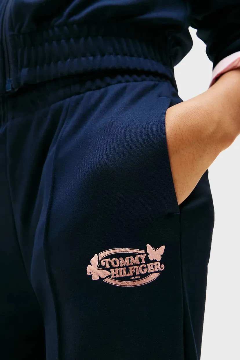Дитячі темно-сині спортивні штани INTERLOCK PANEL SWEATPANT 4