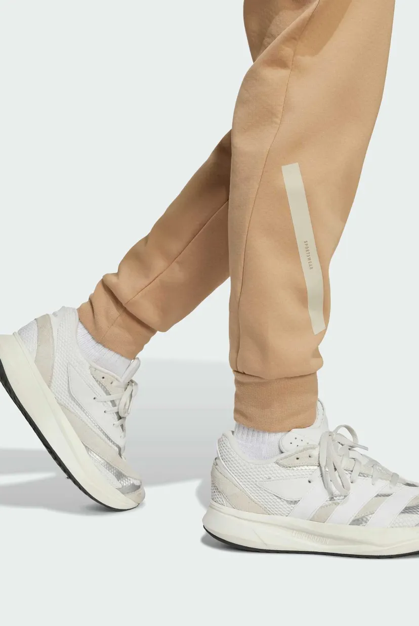 Детские бежевые спортивные брюки adidas Z.N.E. Tapered-Leg Kids 7
