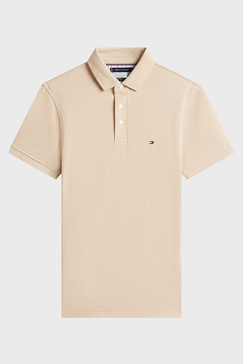 Мужское бежевое поло 1985 SLIM POLO 5