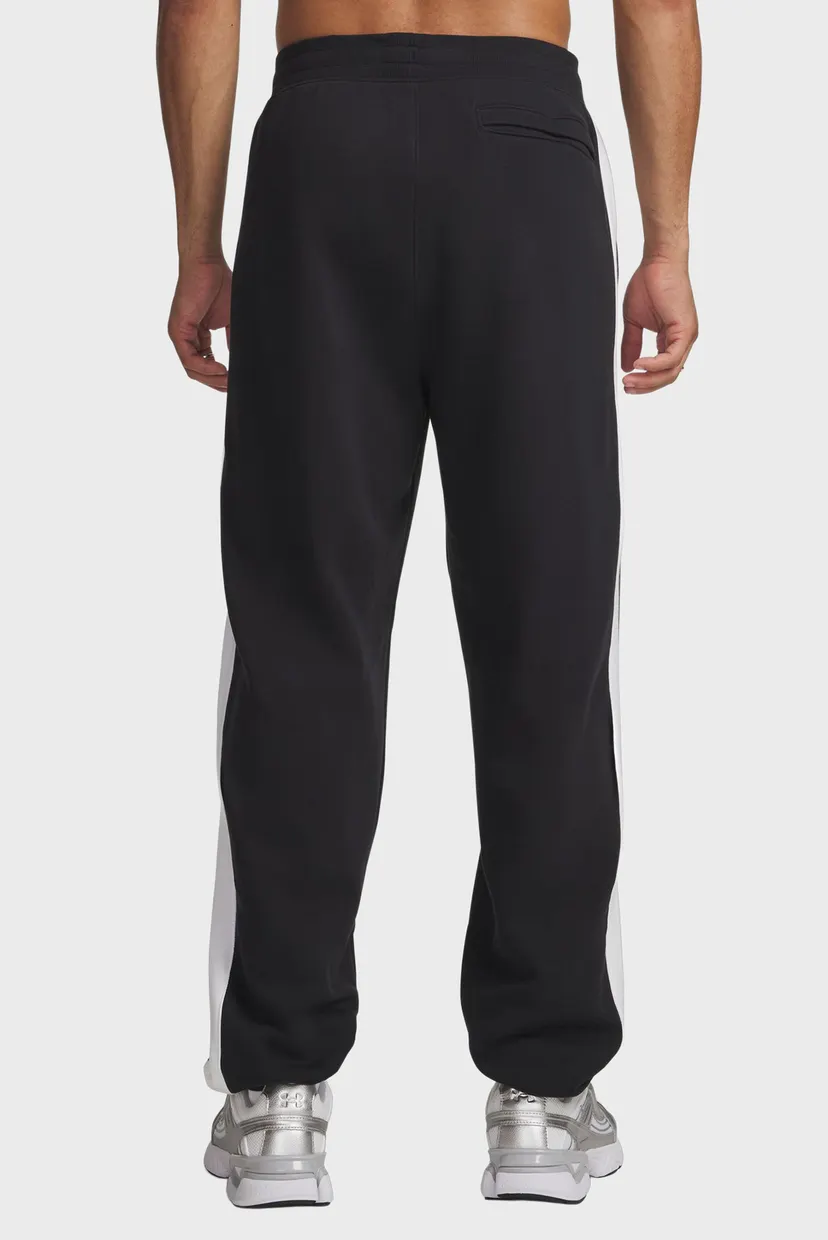 Чоловічі чорні спортивні штани UA Rival Fleece Nov Pants 3
