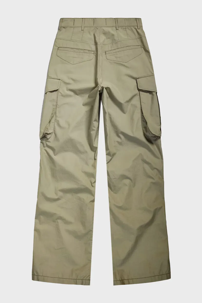 Жіночі оливкові карго High Waist Cargo 5