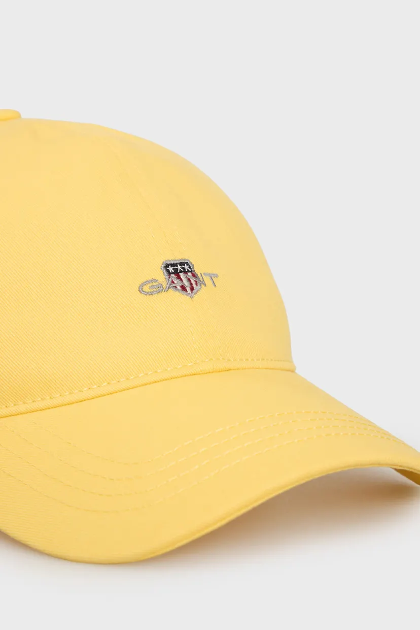 Мужская желтая кепка COTTON TWILL CAP 3